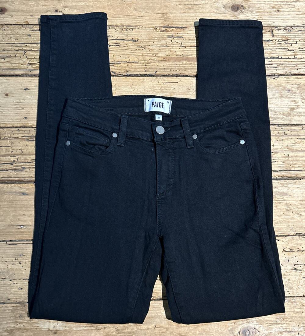 Paige Jeans Women’s Size 28 Black Skinny Jeans